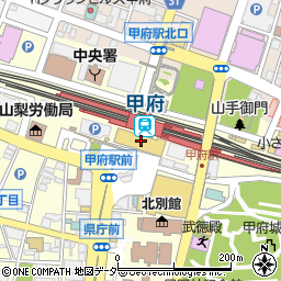 靴下屋セレオ甲府店周辺の地図