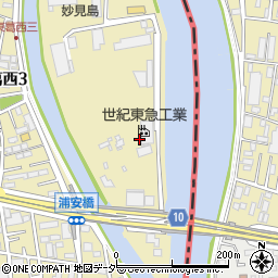 東京都江戸川区東葛西3丁目周辺の地図