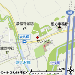 東京都八王子市下恩方町3263周辺の地図