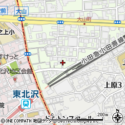 東京都渋谷区大山町8周辺の地図