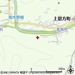 東京都八王子市上恩方町293周辺の地図