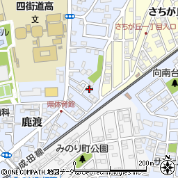 千葉県四街道市鹿渡797-13周辺の地図