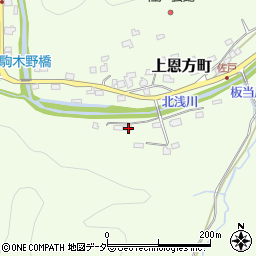 東京都八王子市上恩方町309周辺の地図