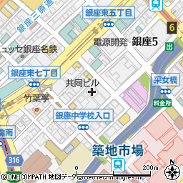 株式会社愛媛朝日テレビ東京支社周辺の地図