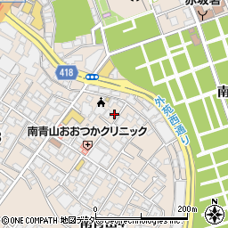 東京都港区南青山4丁目9-9周辺の地図