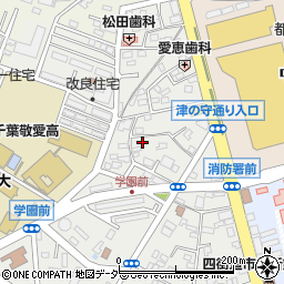 千葉県四街道市四街道1522-128周辺の地図