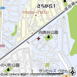 千葉県四街道市鹿渡718-17周辺の地図
