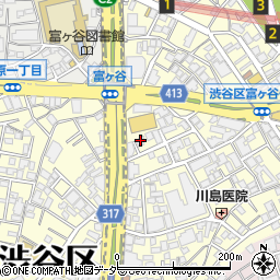 グランレ・ジェイド渋谷富ヶ谷周辺の地図