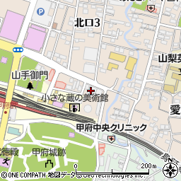 東京ガス山梨株式会社　ＬＰガス事業部周辺の地図