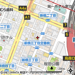 相鉄企業株式会社首都圏営業部周辺の地図