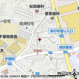 千葉県四街道市四街道1522-127周辺の地図