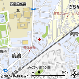 千葉県四街道市鹿渡797-14周辺の地図