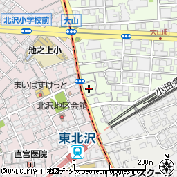 東京都渋谷区大山町12周辺の地図