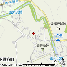 東京都八王子市下恩方町3170周辺の地図
