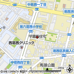 宇喜田住宅周辺の地図