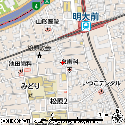 株式会社トータルライフ　世田谷支店周辺の地図