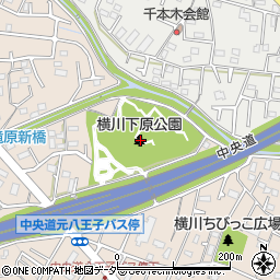 東京都八王子市横川町812周辺の地図
