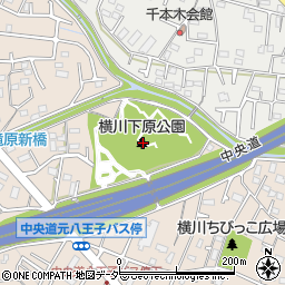 東京都八王子市横川町812周辺の地図