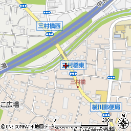 高尾警察署横川町交番周辺の地図