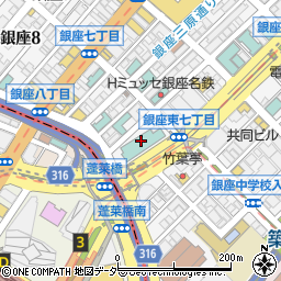 三井ガーデンホテル銀座プレミア周辺の地図