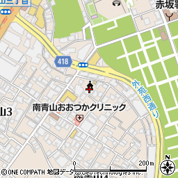 東京都港区南青山4丁目9-11周辺の地図