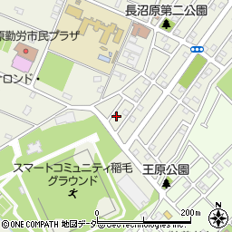 千葉県千葉市稲毛区長沼原町942-14周辺の地図