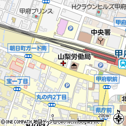 株式会社東京商工リサーチ甲府支店周辺の地図