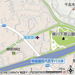 東京都八王子市横川町867周辺の地図