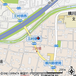 東京都八王子市横川町744周辺の地図