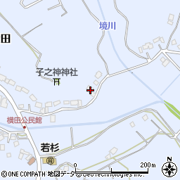 千葉県山武市横田320周辺の地図