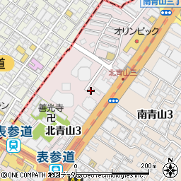 青山ケンネルクレイデル周辺の地図