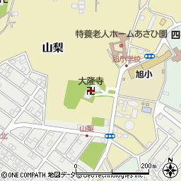 大隆寺周辺の地図