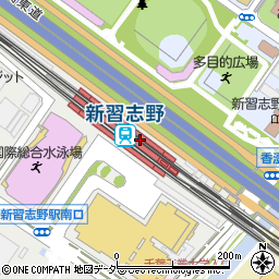 新橋やきとん JR新習志野店周辺の地図