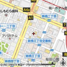 居酒屋 光 新橋周辺の地図