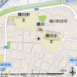 東京都八王子市横川町428周辺の地図
