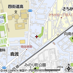 千葉県四街道市鹿渡797-17周辺の地図