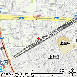 東京都渋谷区大山町6周辺の地図