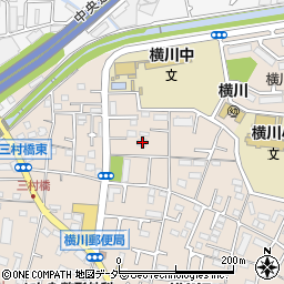 東京都八王子市横川町417周辺の地図