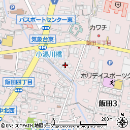 飯田ゴム工業所　ラジアルショップビクトリー周辺の地図