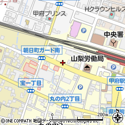 富士山税理士法人甲府事務所周辺の地図