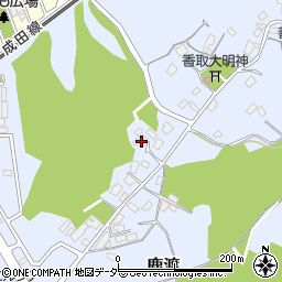 千葉県四街道市鹿渡502周辺の地図