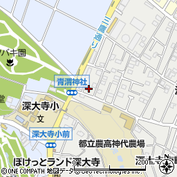東京都調布市深大寺南町5丁目2-1周辺の地図