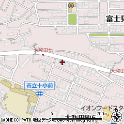 カーム大和田周辺の地図