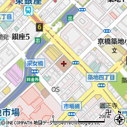 ゆうちょ銀行京橋店 ＡＴＭ周辺の地図