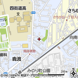 千葉県四街道市鹿渡797周辺の地図