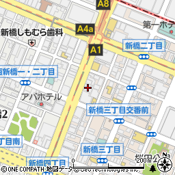 田中田村町ビル周辺の地図
