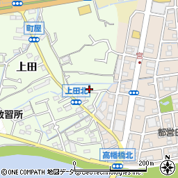 東京都日野市上田336周辺の地図