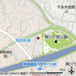 東京都八王子市横川町865周辺の地図