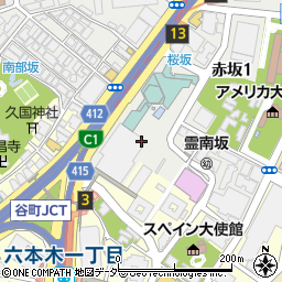 The SHEEP FORCE 赤坂アークヒルズ店周辺の地図
