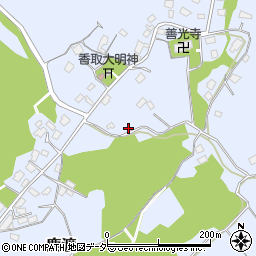 千葉県四街道市鹿渡518周辺の地図